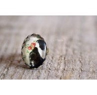 Manschettenarmband, Cabochon Marokkanisches Pastellblau