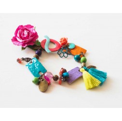 Multicolour Bracelet, Bohemian Chic