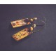 Boucles d'oreilles "Le baiser" Gustave Klimt