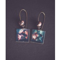 Boucles d'oreilles, Asymétriques, Gentilles sorcières